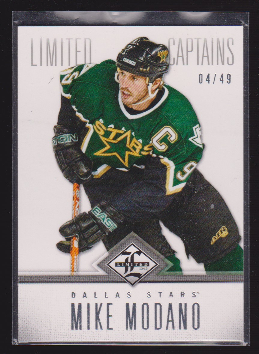 2012-13 Limited Silver #193 Mike Modano 4/49 (image for) 2012-13 Limited Silver #193 Mike Modano 4/49